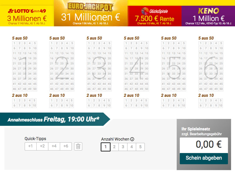 lotto kosten lotto kosten
