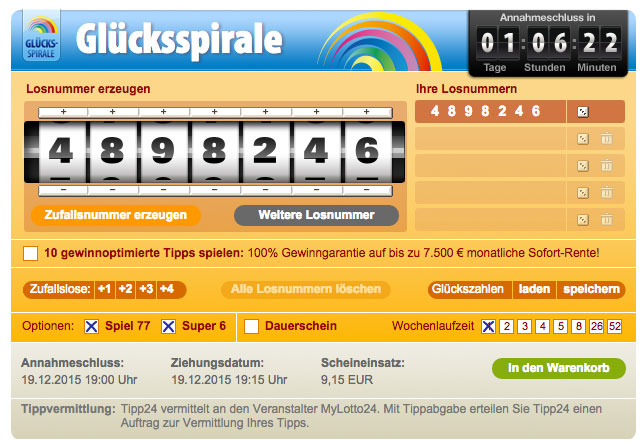 Lotto Tipp24 Lotto Tipp24