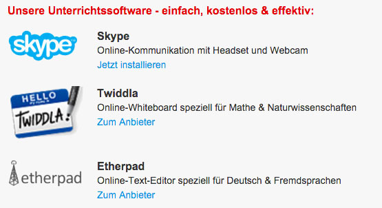 unterrichts-software